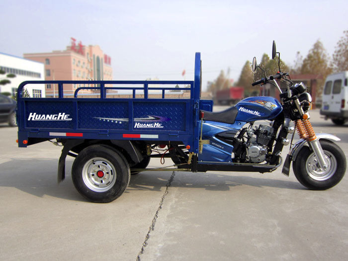 Chinese Three Wheel Motorcycle , 150CC Cargo Tricycle Heavy Load High