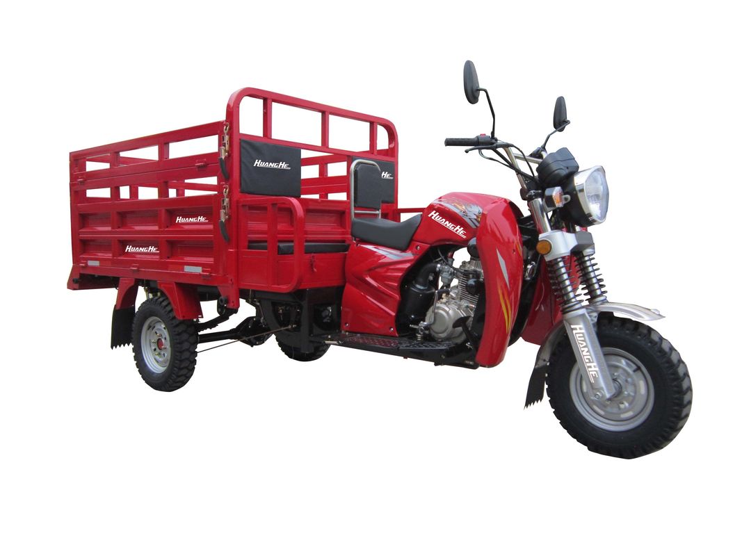 Adult Three Wheel Cargo Motorcycle Higher Cargo Box Big Loading Capacity