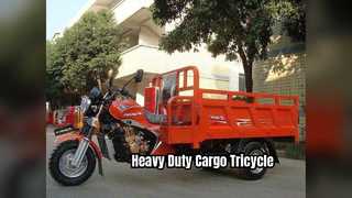 00CC Cargo Tricycle Double Railings Side Seats