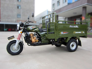 150CC Three Wheel Motorized Cargo Motorcycle with Double Layer Cargo Box