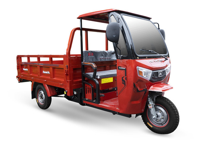 3000W Cabin Electric Cargo Tricycle With Awning Customizable Color And Size