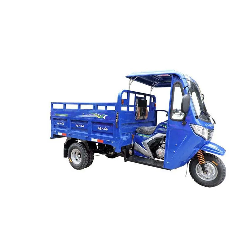 Open Body Type Three Wheeler with Electric Starting System