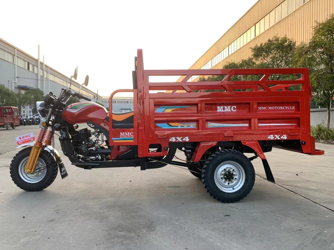 1000 Kg Max Loading 3 Wheel Cargo Motorcycle with CKD Packing Method and High Loading Capacity