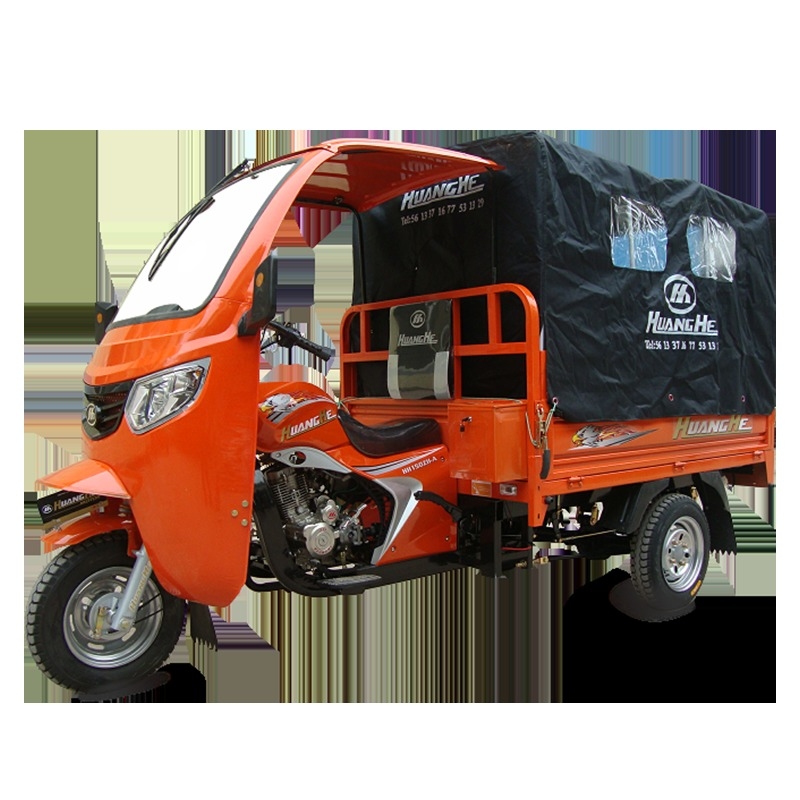 48V Voltage 3 Wheel Cargo Motorcycle with 300CC Engine Type and Curb Weight of 300-400kg