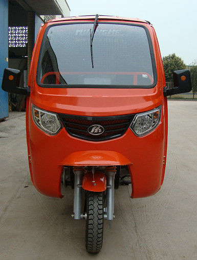 Gasoline Cabin 150CC Cargo Motor Tricycle with Front and Rear Cover for Adult