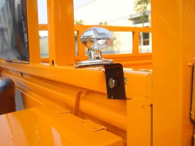 Orange China Three Wheeler Cargo Motor Tricycle Open Body Type 9kw