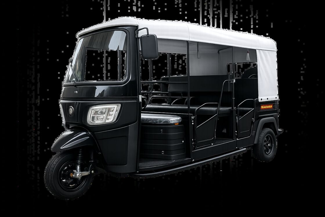 Electric Tuk Tuk HH-SU7, Silent, energy-saving and Economic electric passenger tricycle, electric autorickshaw, electric threewheeler, electric tourist cart