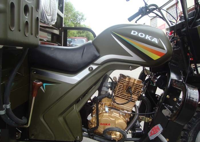 Shaft Drive Motorized Chinese 3 Wheel Cargo Motorcycle with Steel Frame and Car Axle