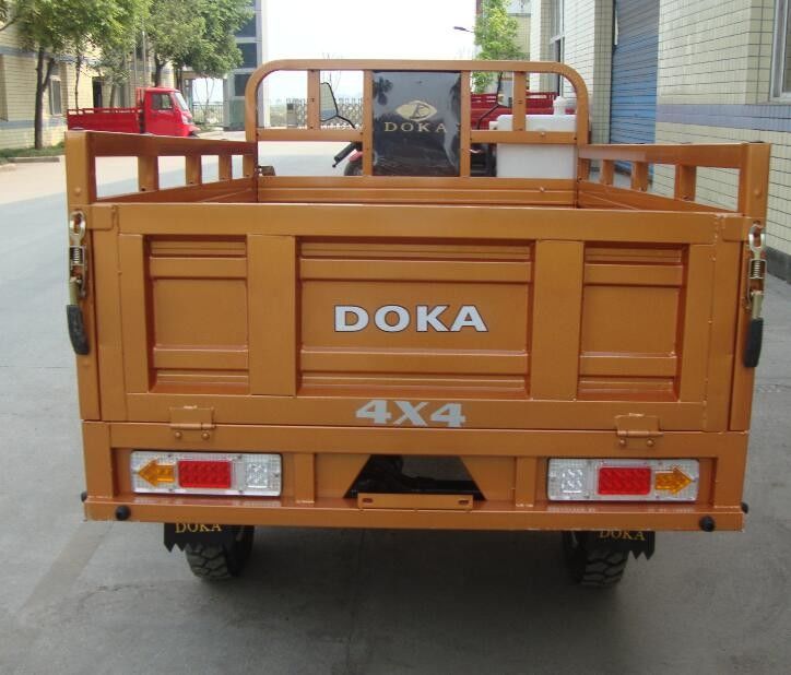 3 Wheel Motorized Tricycle 250cc Cargo Tricycle Heightening Carriage Three Wheeler For Adults