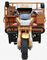Water Cooling Fuel 200cc Cargo Motor Tricycle with Strength Delivery Van