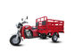 Red Three Wheel Cargo Motorcycle With Passenger Seat 150CC Air Cooling Engine